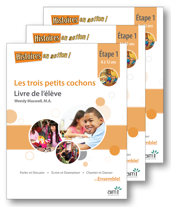 Les trois petits cochons *New 2017 Edition: Digital Student Workbooks - (minimum of 10)