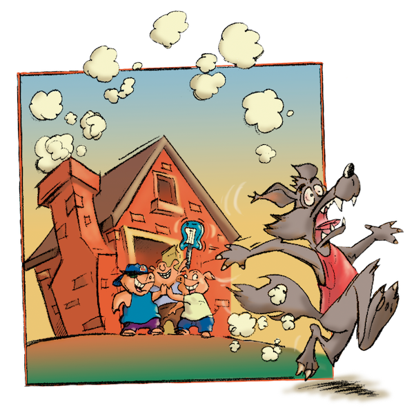 Step 1 - Los tres cerdos pequeños Kit