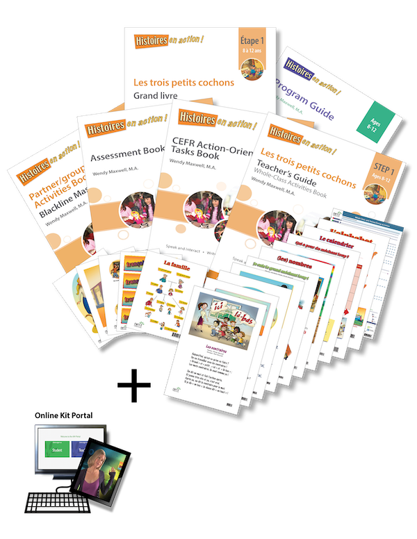 Step 1 - Les trois petits cochons kit *2017 Edition