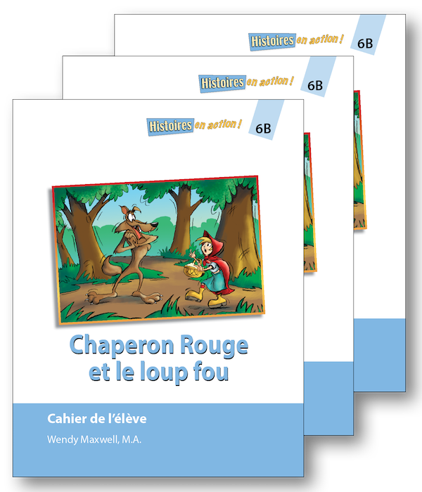 Chaperon Rouge et le loup fou - Digital Student Workbooks (minimum of 10)