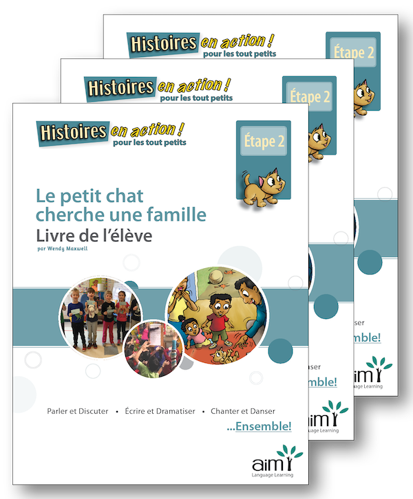 Le petit chat cherche une famille - Digital Student Workbooks - (minimum of 10)