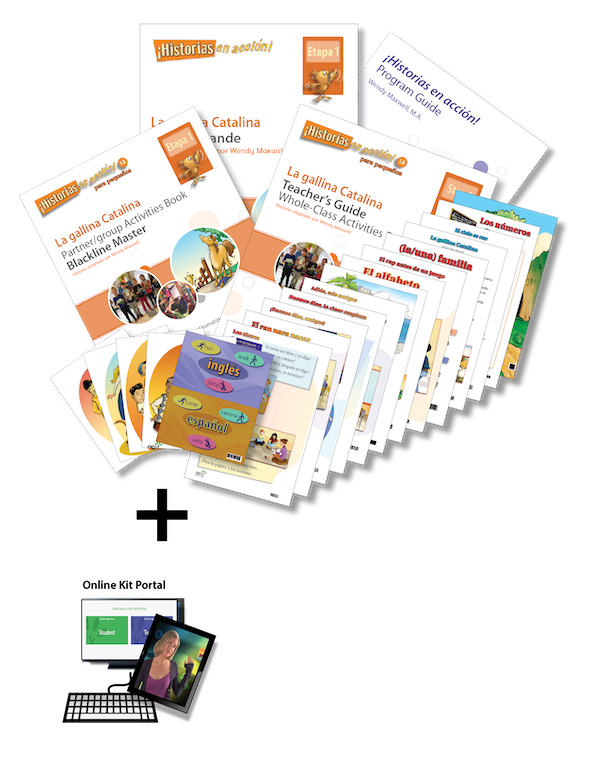 Step 1 - La gallina Catalina kit