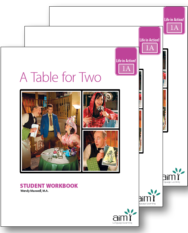 A Table for Two - Student Workbooks (minimum of 6)