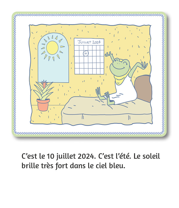 Camille grenouille aide ses amis - Reader