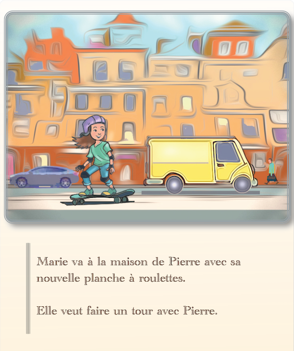 Marie et Pierre font un tour - Reader