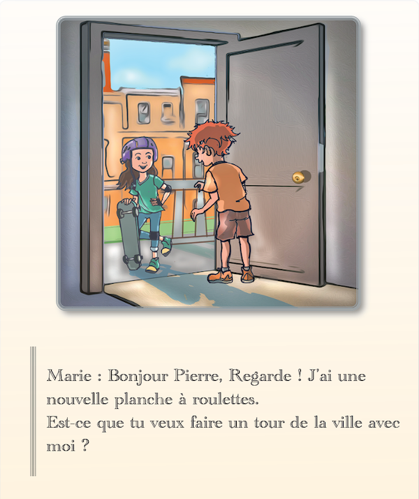 Marie et Pierre font un tour - Reader