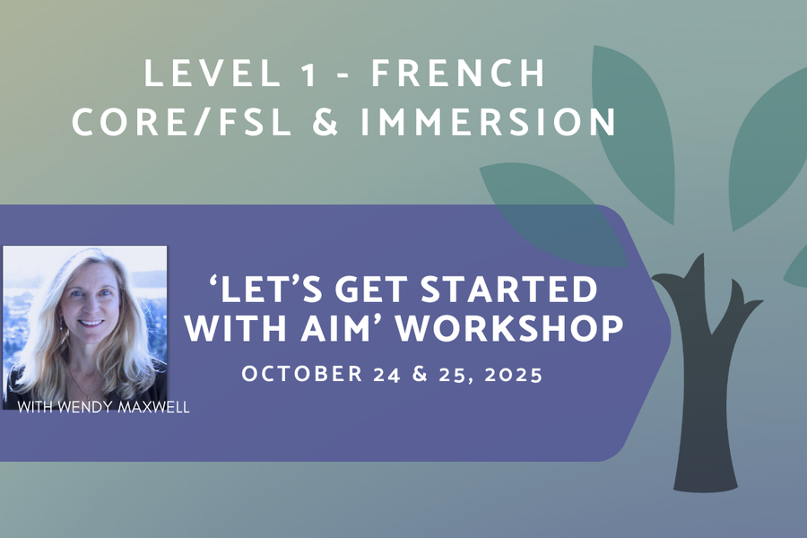 VANCOUVER Live In-Person - Fall Institute 2024 - LEVEL 1 - French