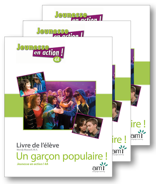 Un garçon populaire - Student Workbooks (minimum of 6)