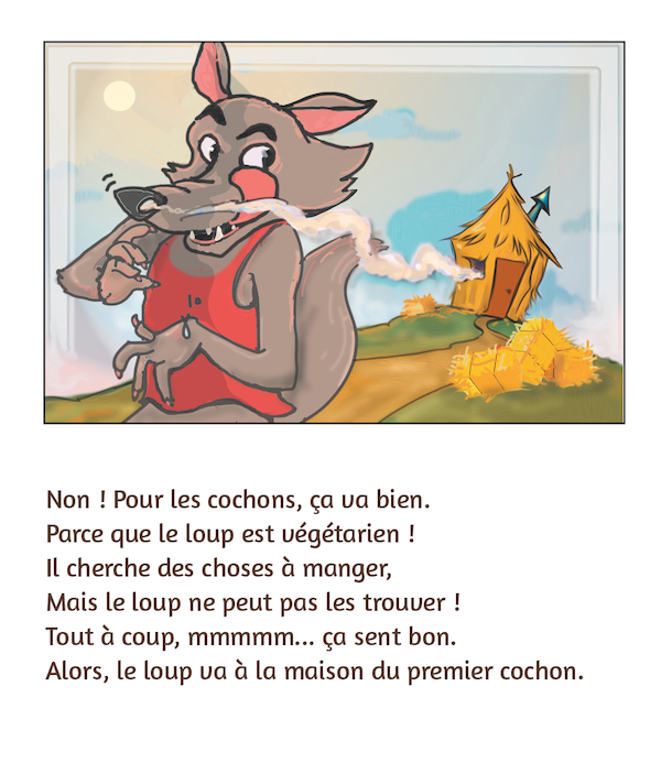 Faim! La vraie histoire du loup - Reader