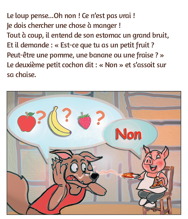 Faim! La vraie histoire du loup - Reader