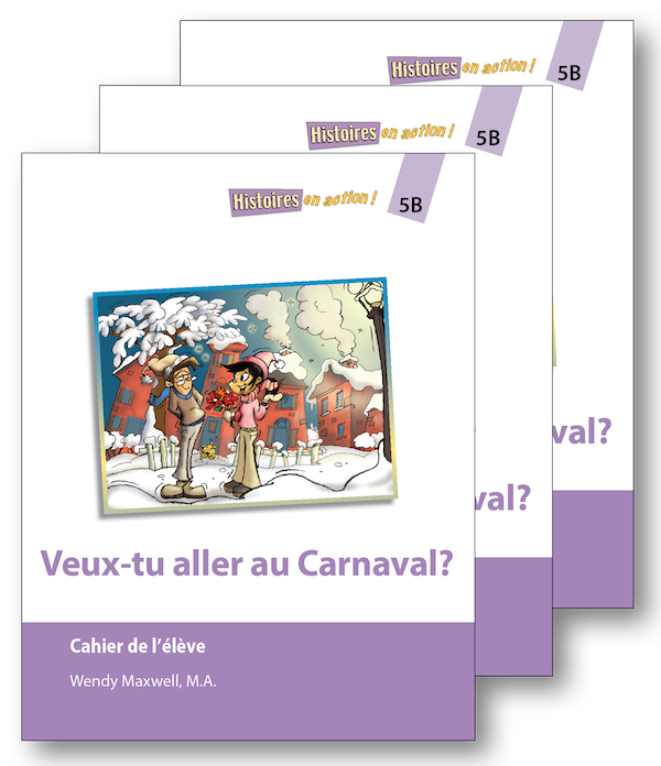 Veux-tu aller au Carnaval ? - Digital Student Workbooks (minimum of 10)