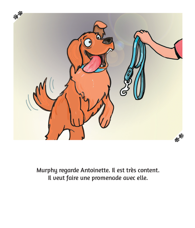 Murphy Ereader Murphy fait une promenade - Reader – ANZ AIM Language Learning
