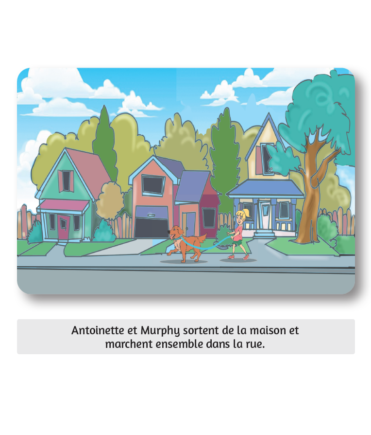 Murphy Ereader Murphy fait une promenade - Reader – ANZ AIM Language Learning
