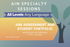 AIM Assessment and Student Portfolio  - Level All - On-Demand Workshop Series (Asynchronous + Live Q&A)