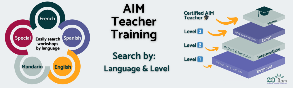 Check Learning Aim Virtual & Live Workshops | AIM Language Learning Teacher Training – ANZ ...