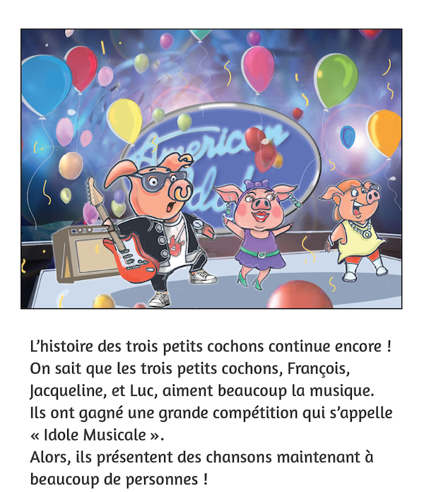 Une Entrevue Avec Les Trois Petits Cochons - Reader