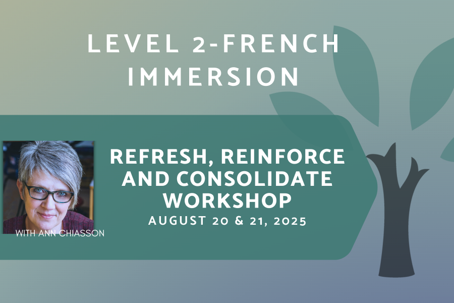 AIM Virtual Summer Institute 2025 - Level 2 - Refresh, Reinforce and Consolidate - French Immersion (K-2)